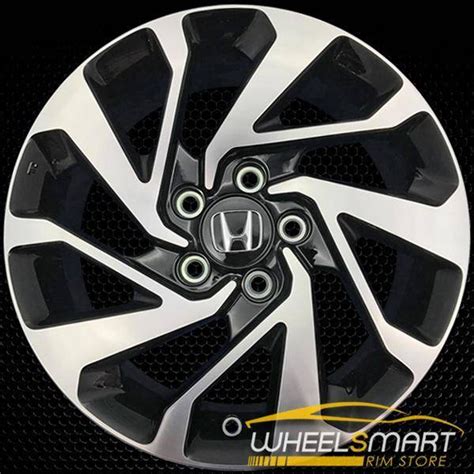 16 Honda Civic Oem Wheels Machined Alloy Rims 64095