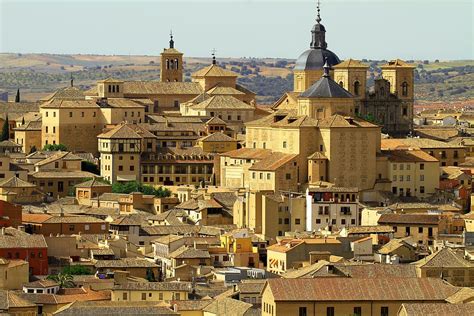 HD wallpaper: toledo spain, church, homes, medieval, architecture ...