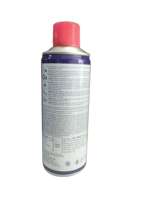 Abro Ab Spray Lubricant Penetrating Oil For Metal Unit Pack Size