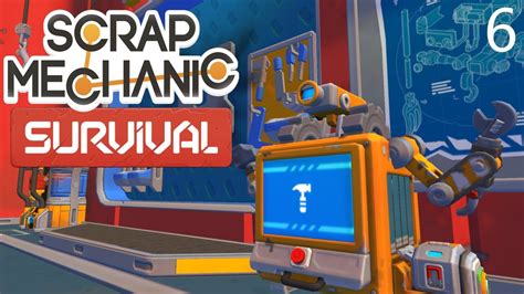 Scrap Mechanic Survival Episode Craftbot Packing Station And Raid