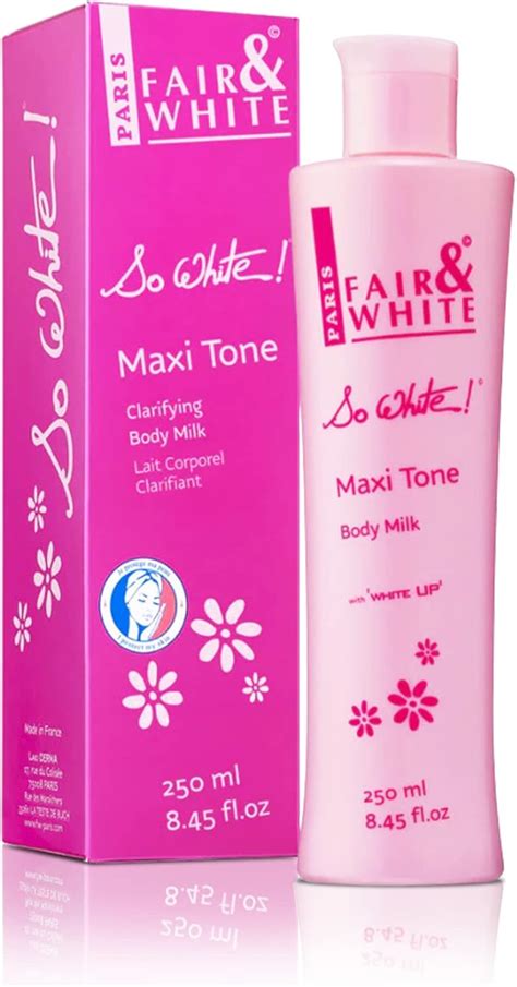 Fair White And So Maxi Tone Clarifying Body Milk With 1 9