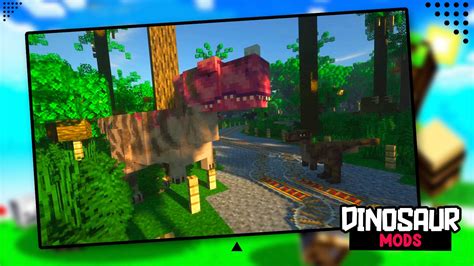 Dinosaur Mod Addon Minecraft APK for Android Download