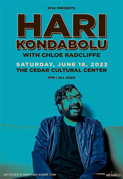 Hari Kondabolu ★ The Cedar Cultural Center First Avenue