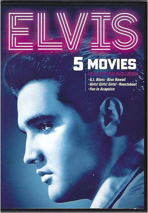 Elvis Presley: 5 Films: Amazon.in: Elvis Presley, Joan Blackman, Juliet ...