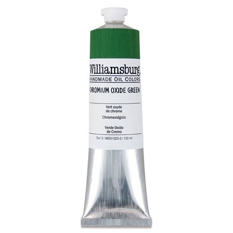 Williamsburg Handmade Oil Paint 150 Ml Chromium Oxide Walmart