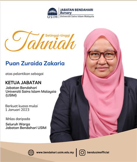 Jabatan Bendahari Usim