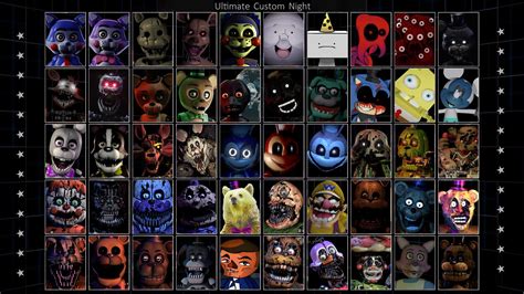 Fangame Ucn Roster V4 Rfivenightsatfreddys