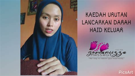 Urutan Lancarkan Darah Haid Keluar By Jemariizza Massage YouTube