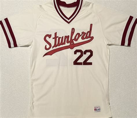 Authentic Vintage Speedline Stanford University Baseball Jersey Ebay