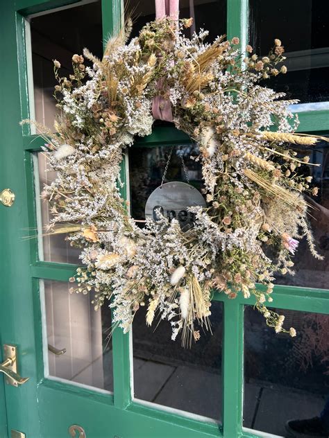 Dried Flower Wreath (12 Inch) – Branch and Bloom