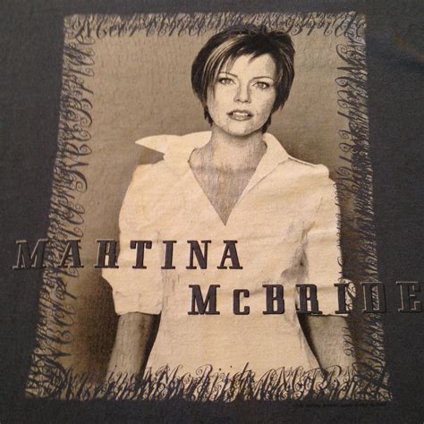 VINTAGE MARTINA McBRIDE EMOTION T SHIRT XL EBay