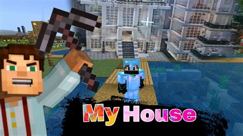 Minecraft Building My New House Survival Series Part3 Youtube