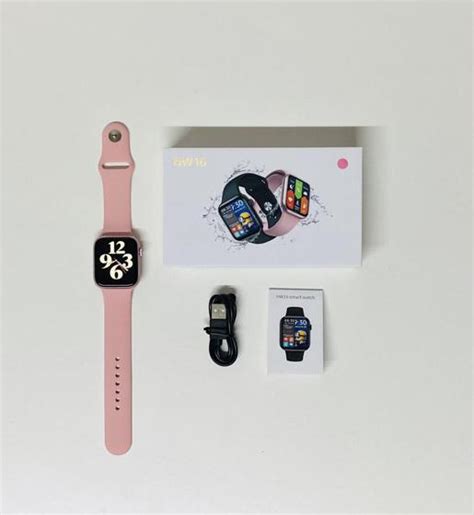 Relógio Feminino Smartwatch Hw16 Foto De Fundo Faz E Recebe Ligação