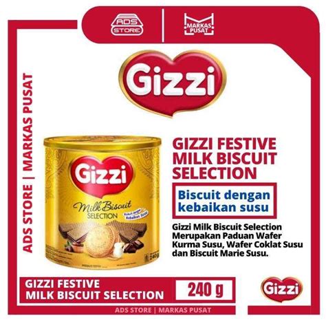 Gizzi Kaleng Biskuit Selection Gr Lazada Indonesia