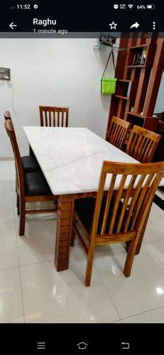 Rectangular Marble Top Dining Table Seater At Rs Set In