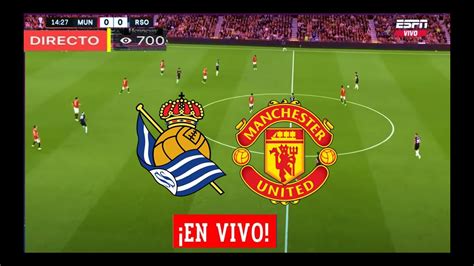 Real Sociedad Vs Manchester United Europa League En Vivo Cristiano