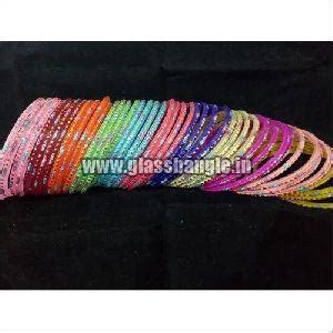 Fancy Stone Bangles Fancy Stone Bangles Blue Suppliers Firozabad