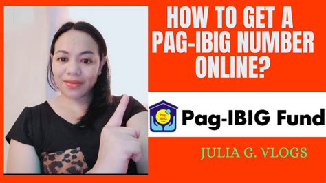 Paano Kumuha Ng PAGIBIG Number Online How To Apply For A PaGIBIG Number