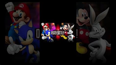 Mario And Sonic Vs Mickey And Bugs Youtube