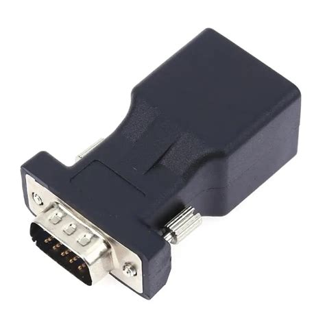 Pin Vga Female To Rj Female Connector Card Vga Rgb Hdb Extender To