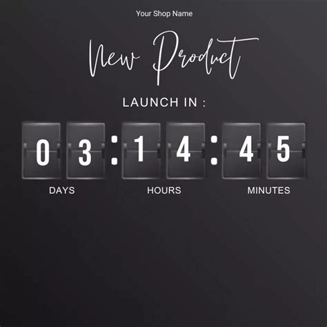 PRODUCT LAUNCH Template | PosterMyWall