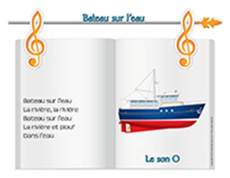 Paroles De La Chanson Bateau Sur L Eau Articulator