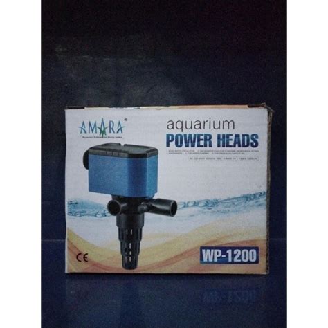 Jual Mesin Pompa Celup Power Head Aquarium Akuarium Ikan Hias Amara WP