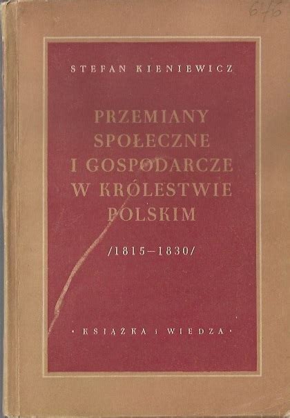 Przemiany Spo Eczne I Gospodarcze W Kr Lestwie Polskim