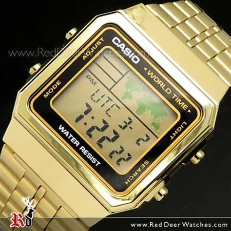 Buy Casio World Time Alarms Digital Watch A500wga 1df Buy Watches