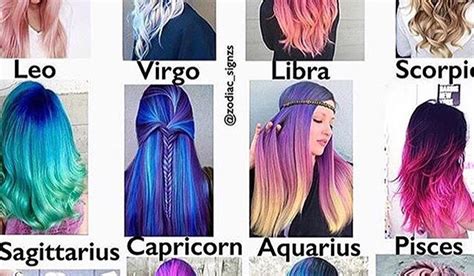 Hairstyles Zodiac Charts For Hair Zodiac Hairstyle Hairstyle Zodiac Zodiac Sign Fashion