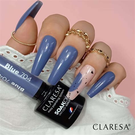 Claresa Lakier Hybrydowy Blue G Justnails Pl