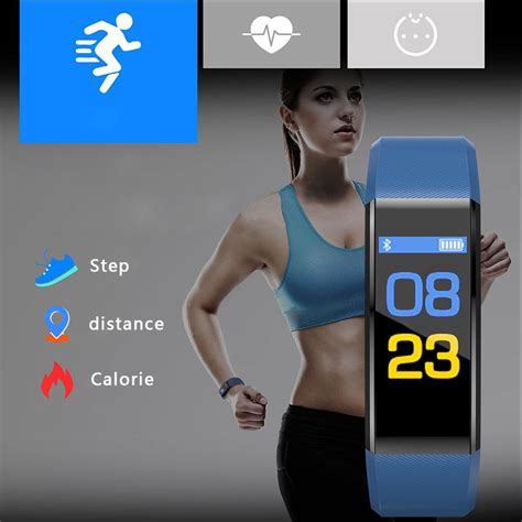 Buy Color Screen Smart Bracelet Sports Waterproof Step Counter