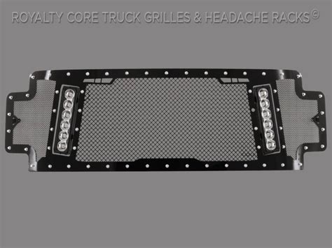 Ford Super Duty 2017 2019 Rcx Explosive Dual Led Full Grille Replacement