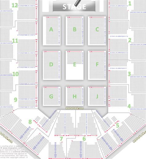 Birmingham Arena Seating Chart | Elcho Table