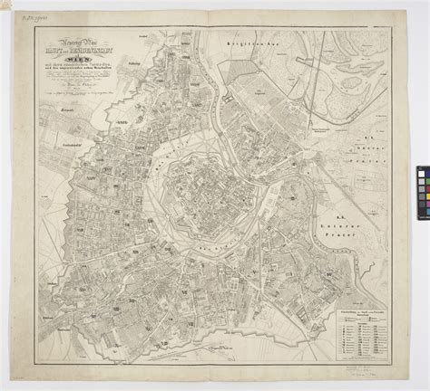 Neuester Plan Der Haupt Und Residenzstadt Wien Mit Ihren S Mmtlichen