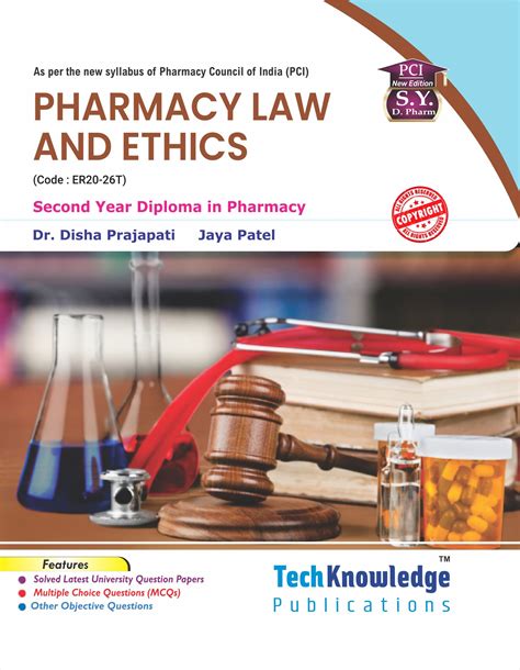 Pharmacy Law And Ethics Techknowledge Publications