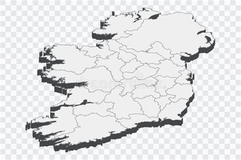 爱尔兰3d地图插图 向量例证 插画 包括有 概念 映射 设计 数字式 地点 看板卡 城市 208554701