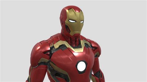 Ironman Mark 45 3D Model By Inside3dedu 1c58e9f Sketchfab