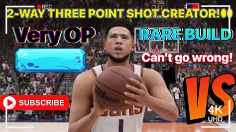 THE BEST 2 WAY THREE POINT SHOT CREATOR BUILD IN NBA 2K23 ARCADE