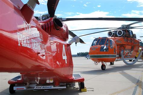 LAFD Debuts Newest Helicopter alongside Helitanker at Van … | Flickr