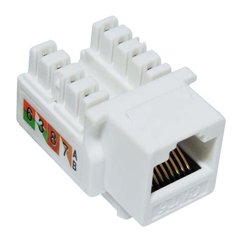 Conector Keystone RJ 45 Fêmea Cat 5e IPlus