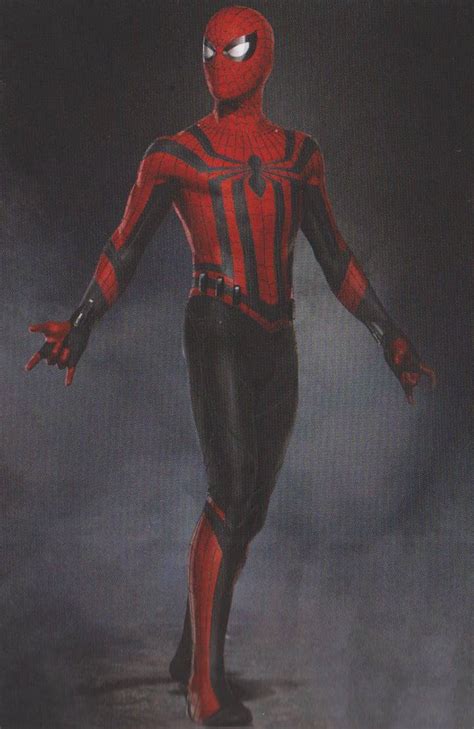 Mcu Spider Man Suit Official Concept Art V3 By Tytorthebarbarian On