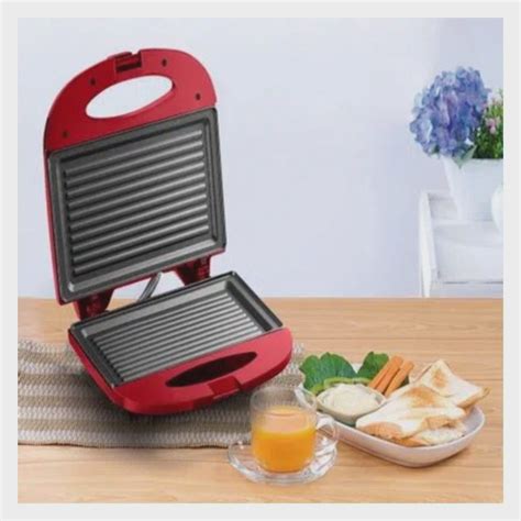 Sanduicheira Misteira E Mini Grill W V Ce Vermelha Multilaser