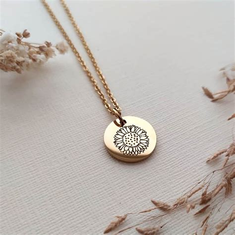 Brighten Up Their Day With This Stunning Sunflower Locket That Opens Up