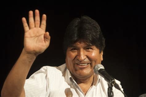 Evo Morales Ayma Este golpe no es sólo al indio es al litio Marcha