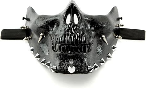 Skull Skeleton Mask Half Face Skeleton Mask For Halloween Hunting Game