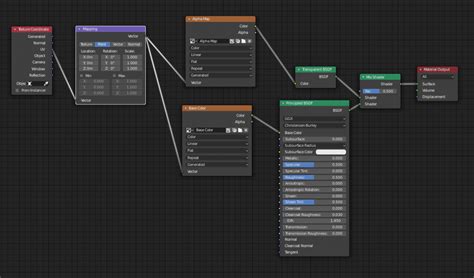 Allow Base Color And Alpha Map Textures To Be Combined On Export