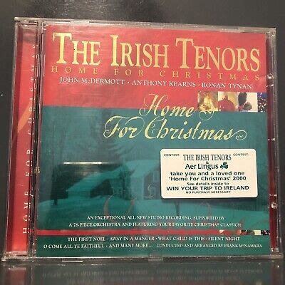 The Irish Tenors Home For Christmas Point Entertainment Ebay