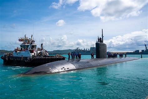 Second Us Submarine Makes Port In S Korea Fmt