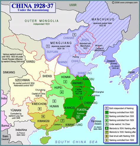 20th Century When And What Was The Maximum Extent Of Nationalist